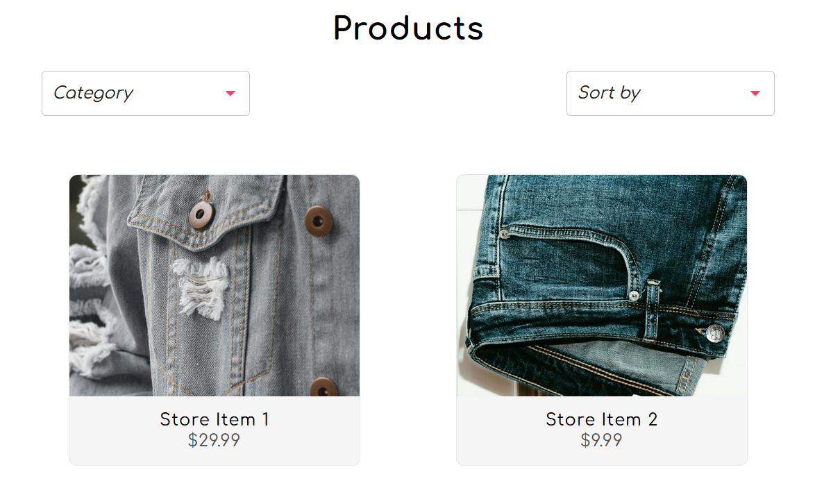 WearIt featured products